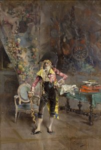男の肖像 作： Giovanni Boldini