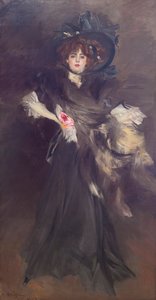 マドモアゼル・ランテルメの肖像 作： Giovanni Boldini