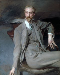 の肖像 作： Giovanni Boldini