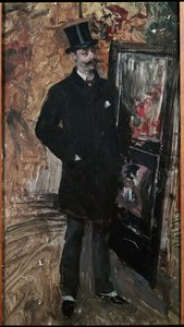 詩人ハンヴィンの肖像 作： Giovanni Boldini