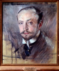 セルフ・ポートレート（油彩・キャンバス 作： Giovanni Boldini