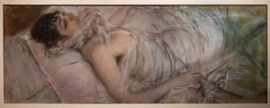 ラスティ リクライニングの伯爵夫人 作： Giovanni Boldini
