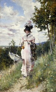 夏の散歩、1873
