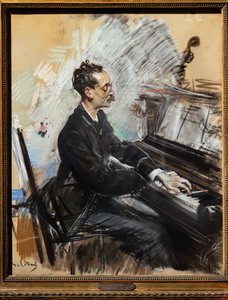 ピアニストのレイ・コラソ 作： Giovanni Boldini