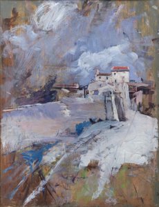 冬景色 1911年頃（油彩・パネル） 作： Giovanni Boldini