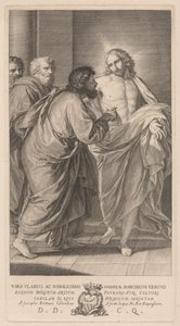 聖トマスの不信感 作： Giovanni Bottani, after Giuseppe Bottani
