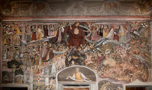 最終判決、1492年 作： Giovanni Canavesio