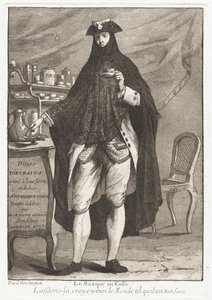 Le Masque au caffé (コーヒーを飲む仮面の男) 作： Giovanni David