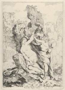 アンドロメダを救うペルセウス、1775年。 作： Giovanni David