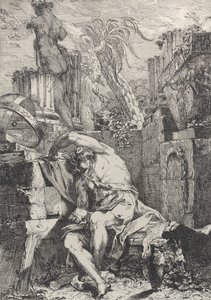 正義の男、カリフォルニア州。 1775年。 作： Giovanni David