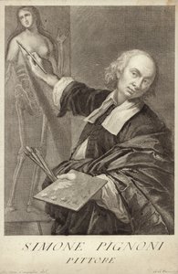 イタリアの画家、シモーネピニョーニ 作： Giovanni Domenico Campiglia