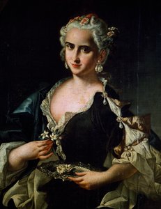 アンジェラ・マリア・ピッチニーニの肖像 作： Giovanni Domenico Lombardi