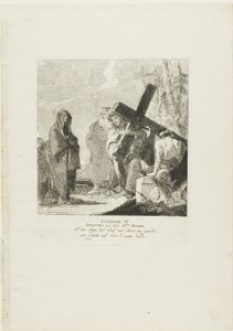 キリストと母との出会い」（「十字架の歩み」より）第4曲 作： Giovanni Domenico Tiepolo