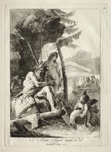 リバーフィギュア 作： Giovanni Domenico Tiepolo