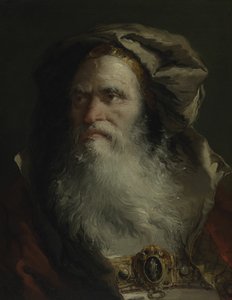哲学者の頭 作： Giovanni Domenico Tiepolo