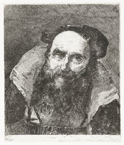 笑顔の老人 頭のコレクション（シリーズタイトル） Raccolta di Teste (シリーズタイトル) 作： Giovanni Domenico Tiepolo