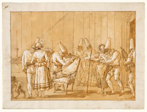  作： Giovanni Domenico Tiepolo