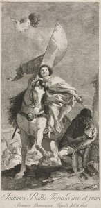 セントジャック。 作： Giovanni Domenico Tiepolo