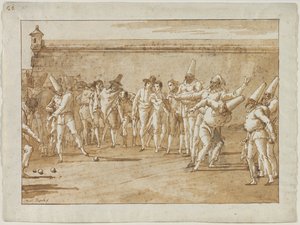 ボウルのゲーム、1790年代。