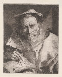 Raccolta di Teste（頭のコレクション）の数学者 作： Giovanni Domenico Tiepolo