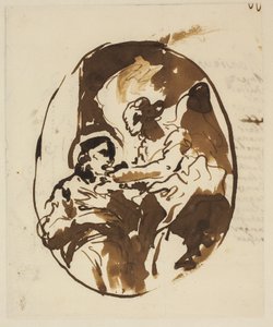 聖人の交わり 作： Giovanni Domenico Tiepolo