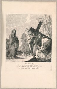 Via crucis - Station IV, He Meets His Mother 作： Giovanni Domenico Tiepolo