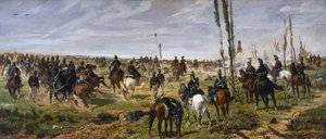ディスカバリーの聖母への襲撃 作： Giovanni Fattori