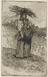 ボスカイオラ 作： Giovanni Fattori