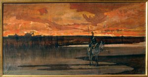 イタリア、フィレンツェ、ランサー 作： Giovanni Fattori