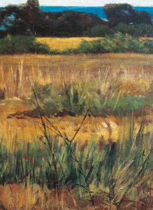 イタリア、フィレンツェ、マレンマ・トスカーナ、1894年頃、詳細 作： Giovanni Fattori