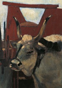 イタリア、フィレンツェ、マレンマ・トスカーナ、1894年頃、詳細 作： Giovanni Fattori