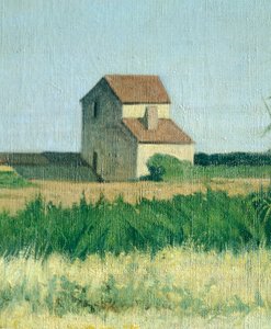 リヴォルノの水キャリア 作： Giovanni Fattori
