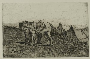 操縦 作： Giovanni Fattori