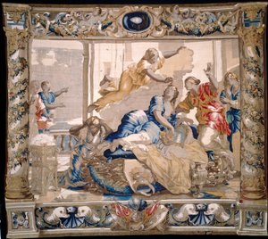 ディドの死 作： Giovanni Francesco (1610 62) Romanelli