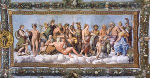 神々の評議会 作： Giovanni Francesco (c.1488 1528) Penni