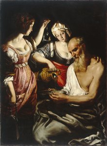ロトとその娘たち 作： Giovanni Francesco Guerrieri