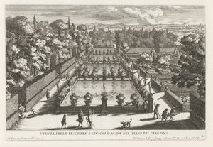 de tuinen van de Villa d
