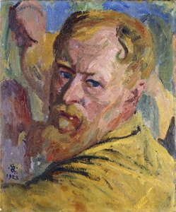 自画像、1923 作： Giovanni Giacometti