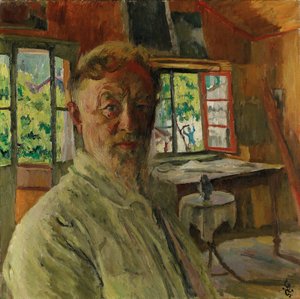 自画像、1931 作： Giovanni Giacometti