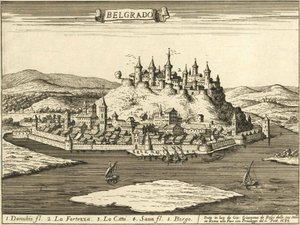 ベオグラード城（ジョヴァンニ・ジャコモ・デ・ロッシ、1683年）