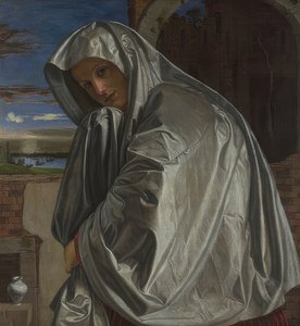キリストの墓に行く途中のマリアマグダレナ。 1535-40年頃 作： Giovanni Girolamo Savoldo