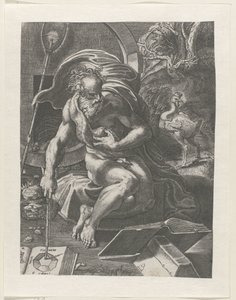 ディオゲネス 作： Giovanni Jacopo Caraglio (attributed to)