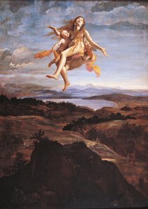 天使によって天に召されたマグダラのマリア、ジョヴァンニ・ランフランコ（1582-1647）作 作： Giovanni Lanfranco