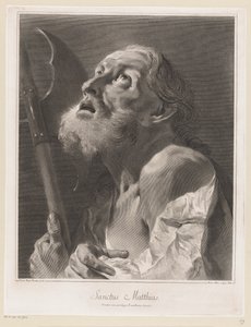 使徒マティアス Saint Matthias (オブジェクトのタイトル) 使徒（シリーズタイトル） 作： Giovanni Marco Pitteri