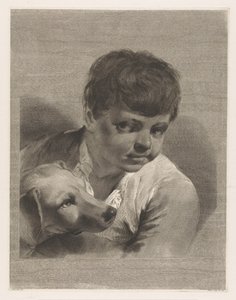 少年と犬 作： Giovanni Marco Pitteri