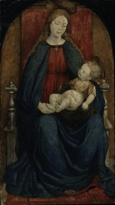 聖母子、1480年頃 作： Giovanni Martino Spanzotti