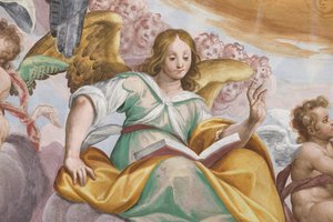 天使とプッティ 作： Giovanni Mauro della Rovere