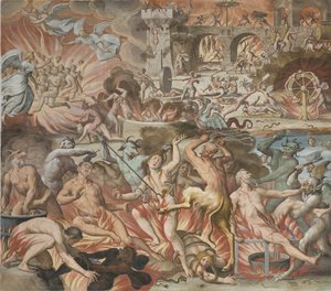 地獄、1614 作： Giovanni Mauro della Rovere