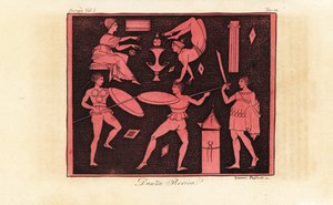 ピュロス ダンス、古代ギリシャの戦争の踊り 作： Giovanni Paglianti