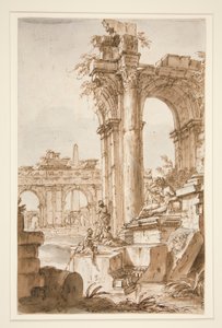 ローマのカプリッチョ 作： Giovanni Paolo Panini